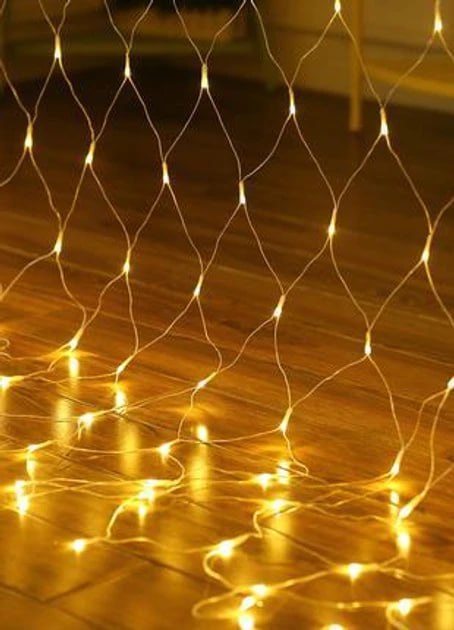 Гірлянда LED сітчаста штора