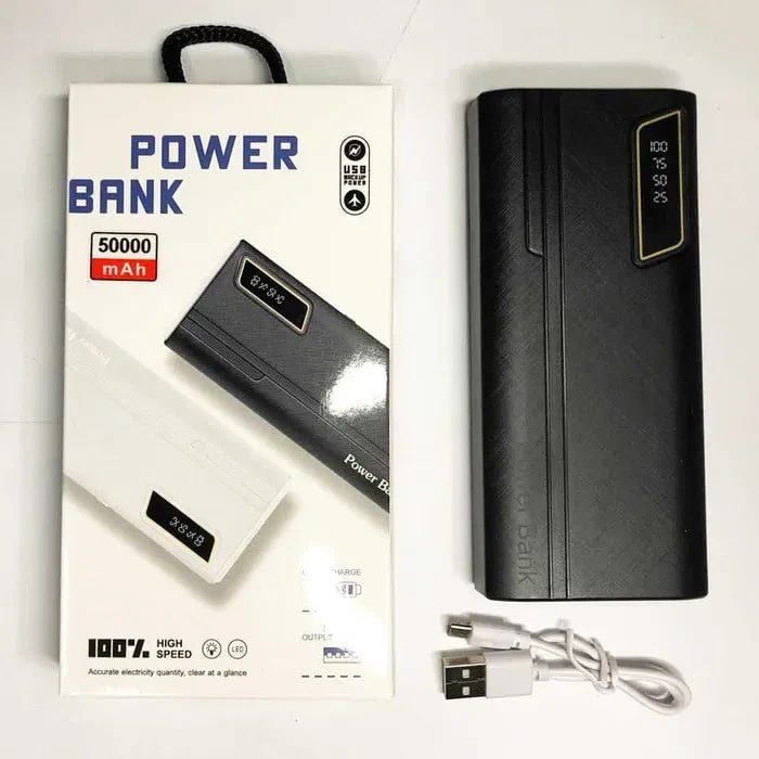 Зарядний мобільний Power Bank 50000