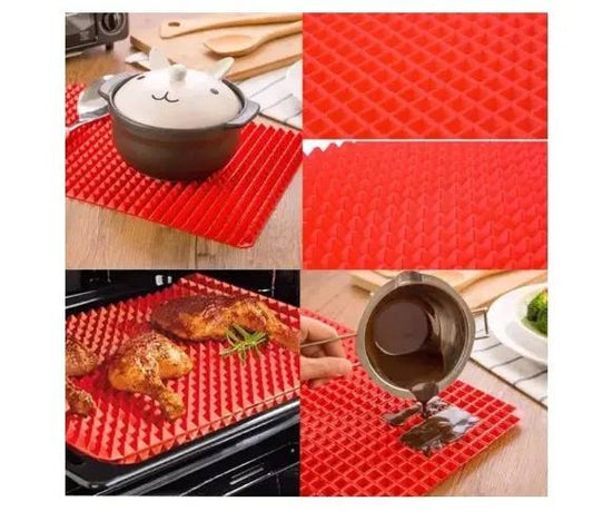 Килимок для випічки PYRAMID PAN Fat-Reduction Silicone Cooking Mat