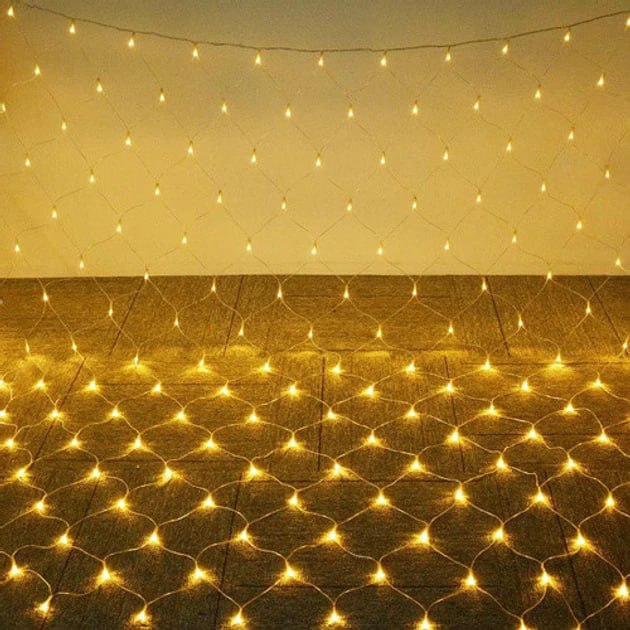 Гірлянда LED сітчаста штора