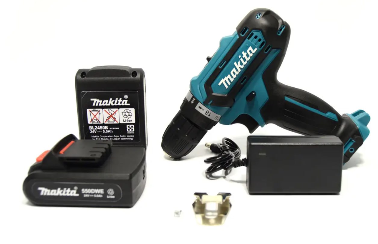 Шуруповерт Makita 331 DWE (24 В, 5,0 Ач)