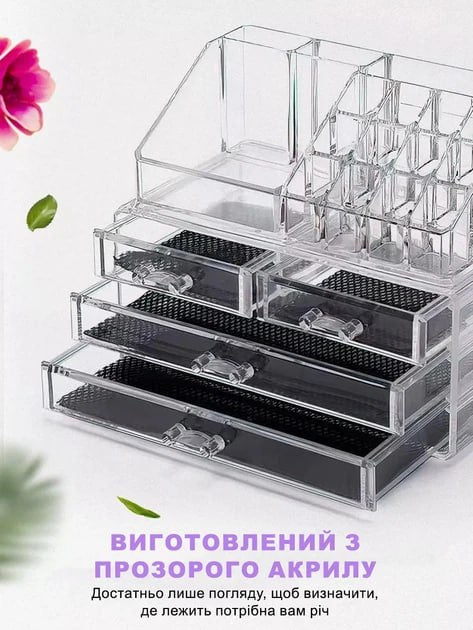 Настільний органайзер для косметики