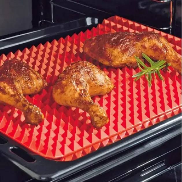 Килимок для випічки PYRAMID PAN Fat-Reduction Silicone Cooking Mat