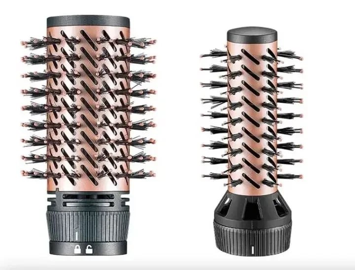 Щітка для фена VGR V-498 1200W Зелений фен-стайлер з 2 насадками